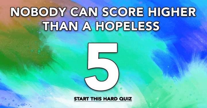 'HARD Quiz that cannot be defeated'