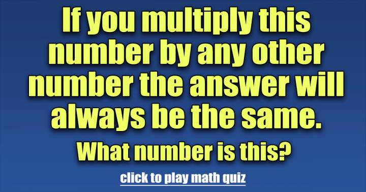 Mathematics Quiz