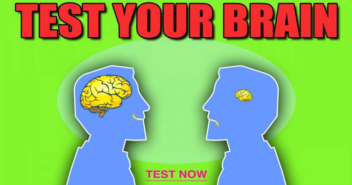 Another way of writing this sentence: Test for the brain.