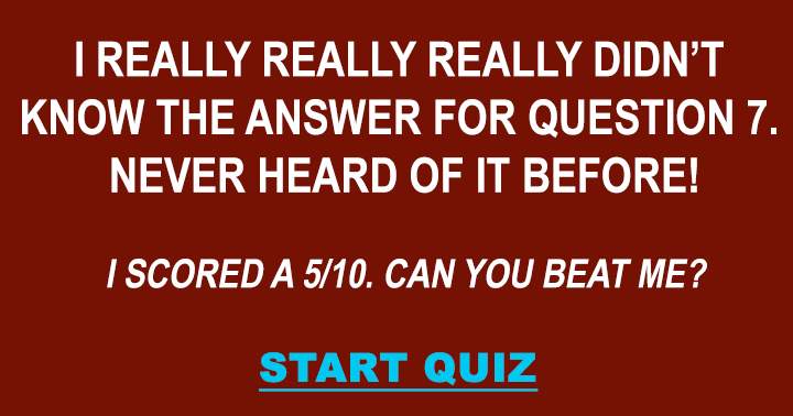 General Knowledge Quiz