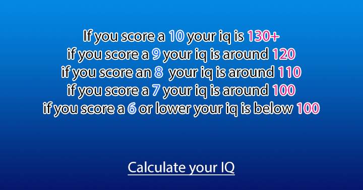 Does your IQ reach or exceed 130?