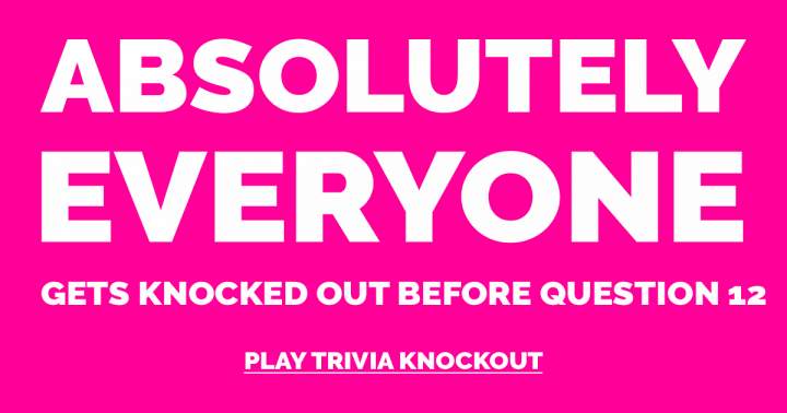 Another way of writing this sentence is: Trivia Knockout is the name of the game.