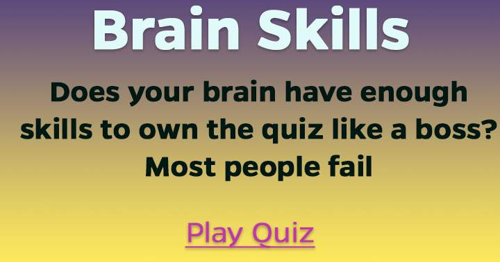 Test your brain skills