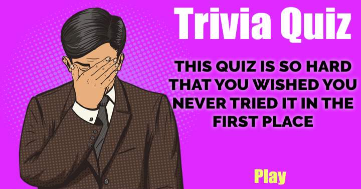 Try out this trivia quiz.