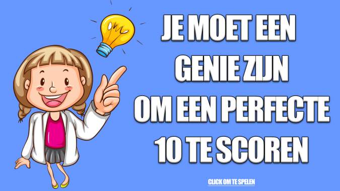 Banner for Ben jij een GENIE?