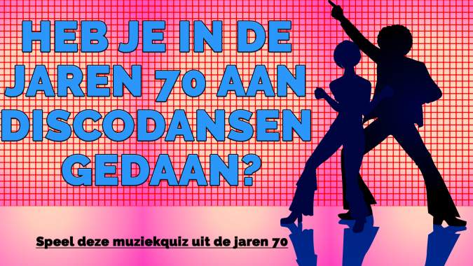 Muziekquiz uit de jaren 70