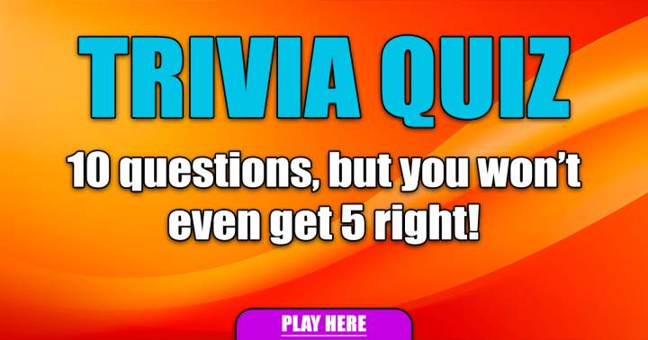 Fun Trivia Quiz