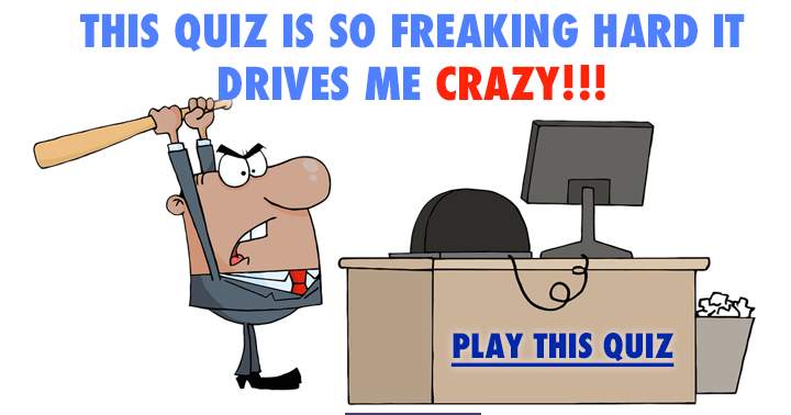 Is it possible to obtain a respectable score in this challenging quiz?