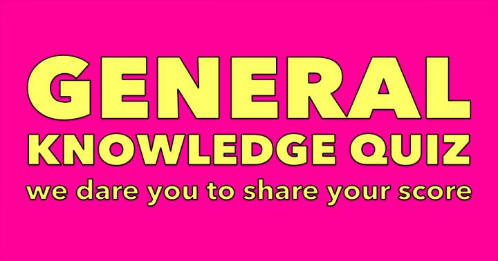 Quiz on General Knowledge