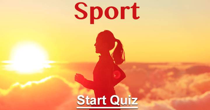 Ben jij een sportief persoon? Dan weet jij vast alle antwoorden van deze quiz!