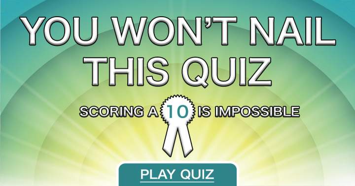 Challenging Knowledge Quiz