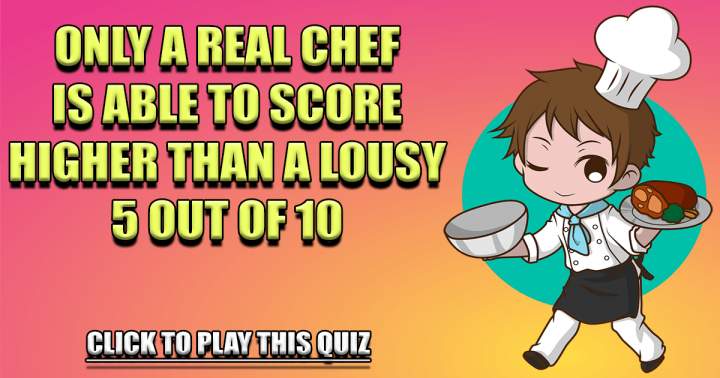 Quiz on Food and Beverages