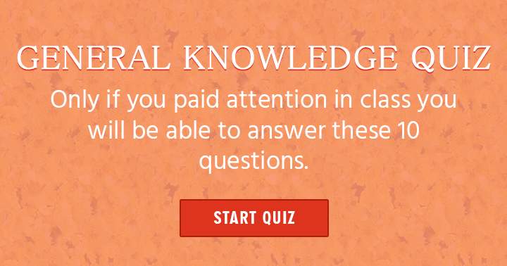 Only those who paid attention in class will make a change.