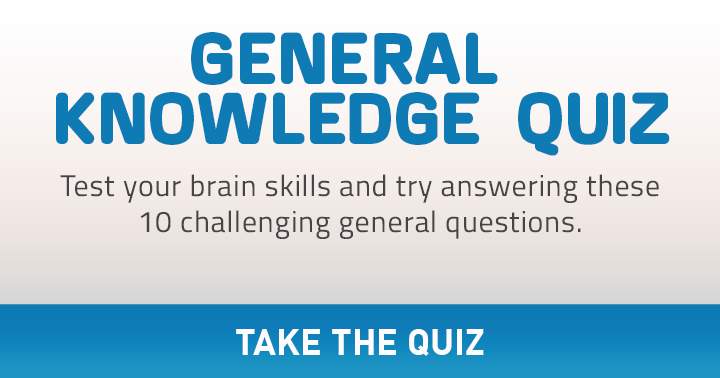 Test the skills of your brain in this very hard mixed knowledge quiz