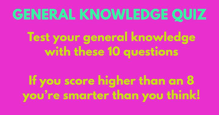 Achieving a score of 8 or higher is limited to intelligent individuals only.