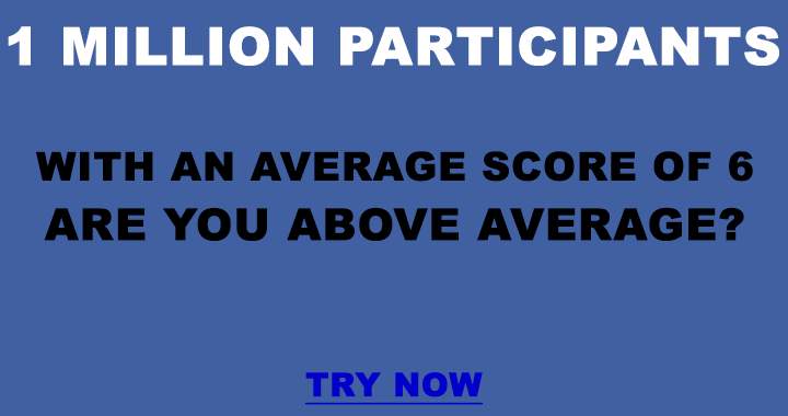 Are you above average?