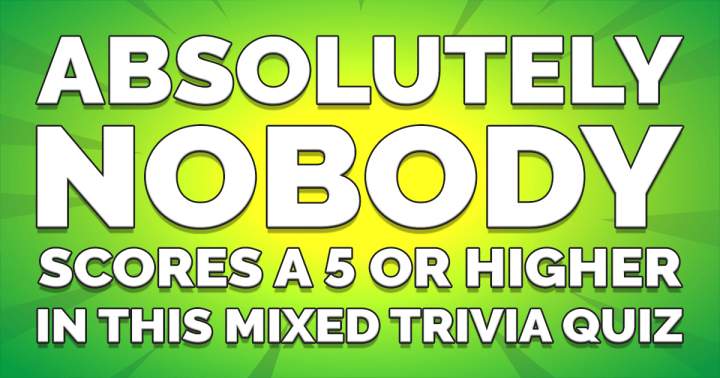 Mixed Trivia Quiz