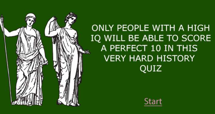 Does your IQ meet the requirement for achieving a flawless score of 10?