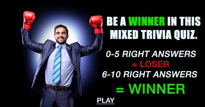 Will you be a loser or a winner?