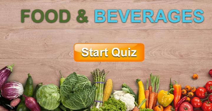 Food critics are the only ones capable of achieving a decent score in this quiz.