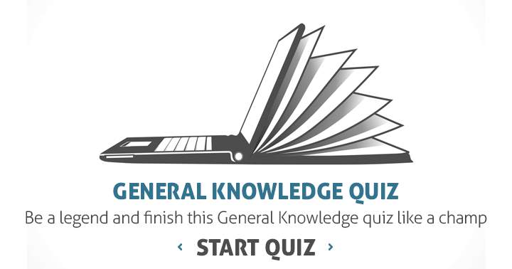 Finish this general knowledge quiz like a champion and become a legend.