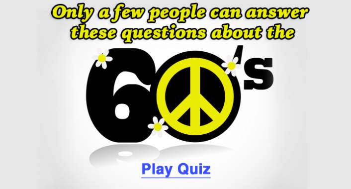 ''Trivia Quiz from the 1960s''