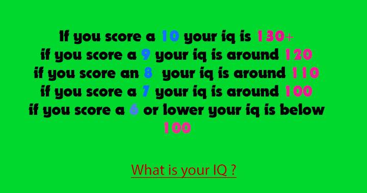 Challenge your intellect with this entertaining quiz.