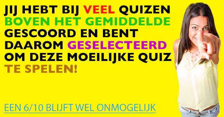 Quiz met gemixte vragen