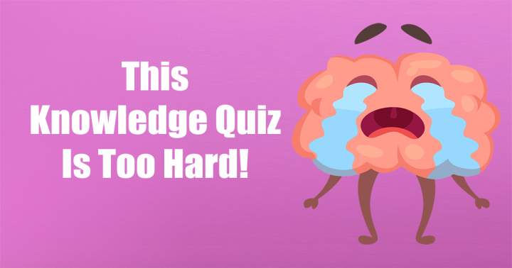 Challenging Knowledge Quiz