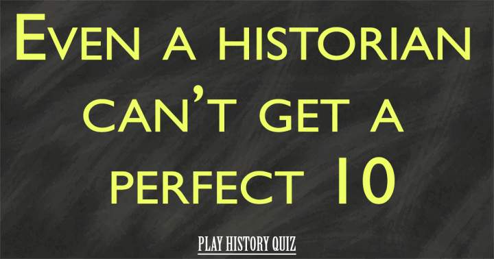 History Quiz That Cannot Be Defeated