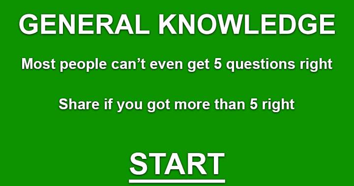 The majority of individuals struggle to correctly answer at least 5 questions.