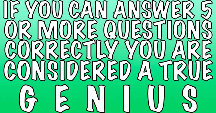 Can you envision yourself as a genuine genius?