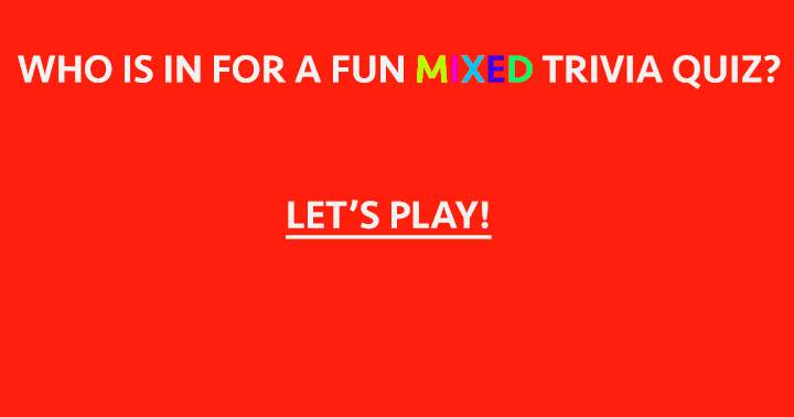 Mixed Trivia Quiz: A Fun-filled Challenge