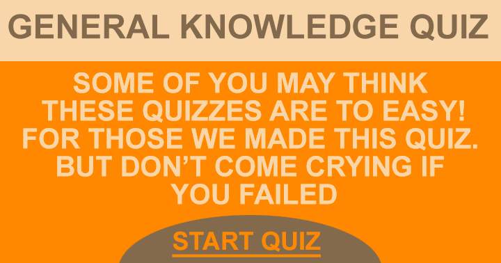 The quiz was challenging.