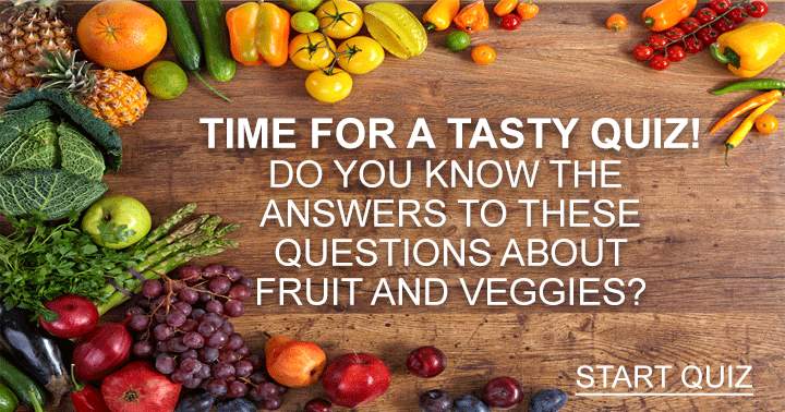 Do you know the answers about these Fruit and Veggies?