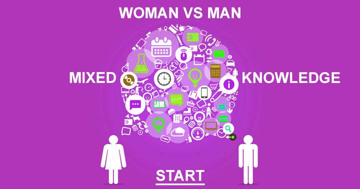 Will the person excel in this quiz, whether they are a man or a woman?