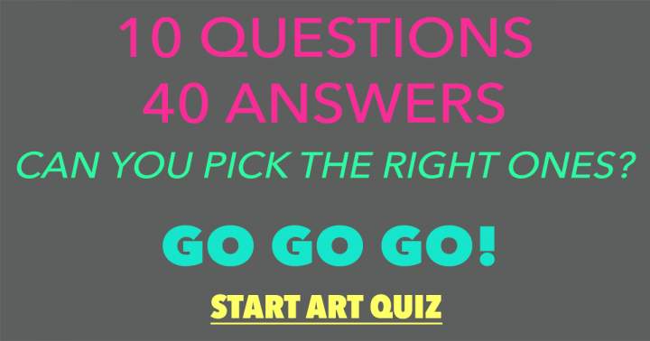 Quiz on Art