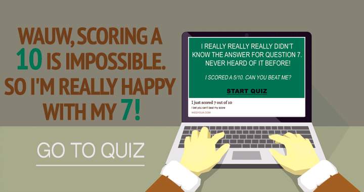 Scoring a 7 means you already have a good score!
