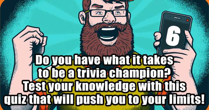 Can you claim the title of Trivia Champion?