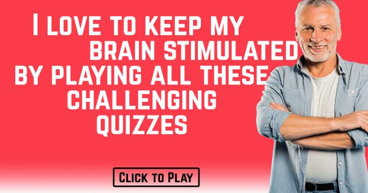 Quiz that stimulates the brain.