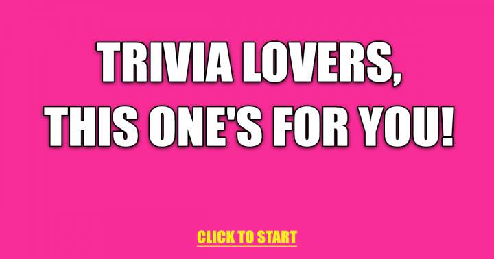 There are 10 trivia questions of various types.