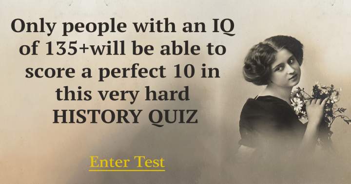 Quiz on historical events.