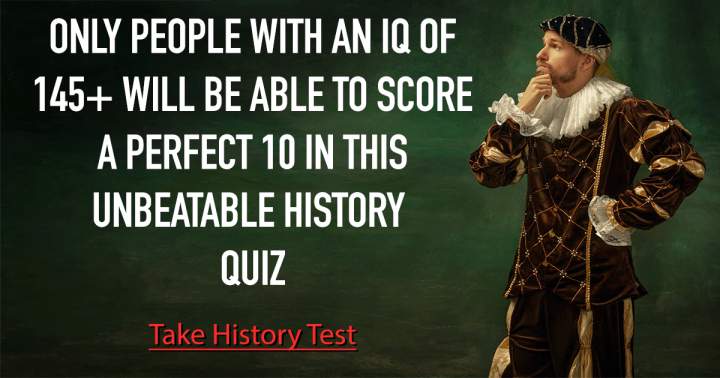 Quiz on historical events.