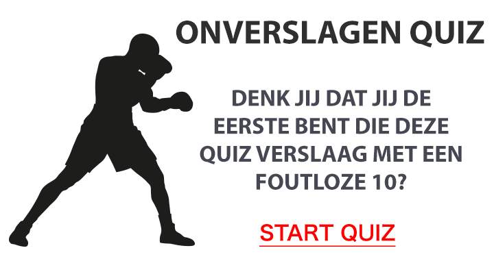 Deze quiz slaat keihard terug met vraag 3 en 9!