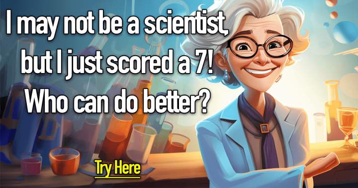 Do you work as a scientist?