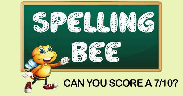 Test on Spelling.