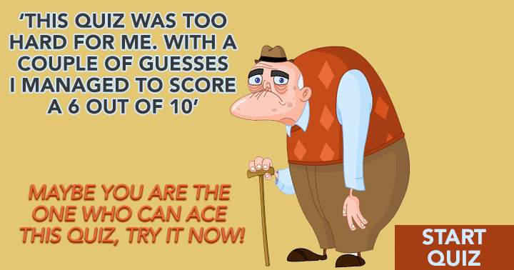 Can you ace this hard quiz?