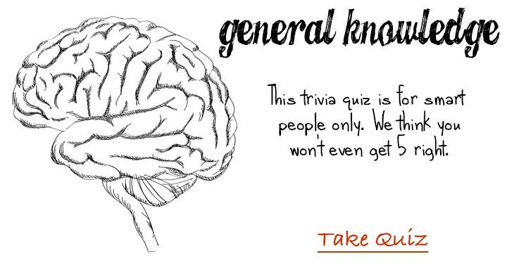 Challenging general knowledge quiz.