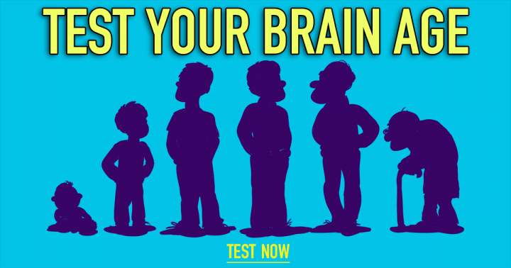 Evaluate Your Brain's Age.