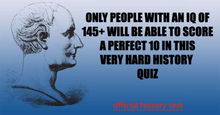 Very Hard history quiz